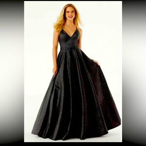 Morilee A line, Graphite Gray Ballgown/Prom Dress Brand New!
